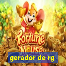 gerador de rg